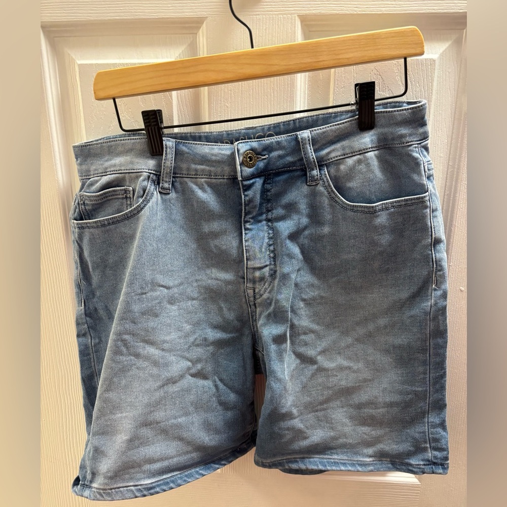 Parasuco Light Blue Jean Shorts